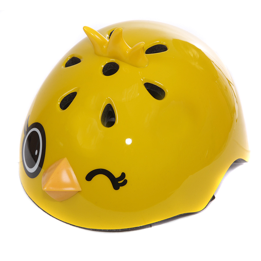 Шлем Rexco 3D Цыпленок Янни желтый