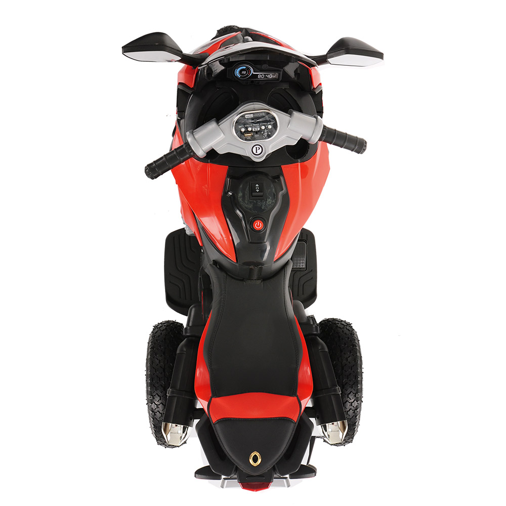Электромотоцикл Pituso HLX2018/2 12V/7Ah*1 колеса надувные 108*46*76 см красный