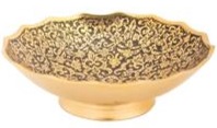 Ethnic Chic Конфетница 13*4 см эмаль черный/1