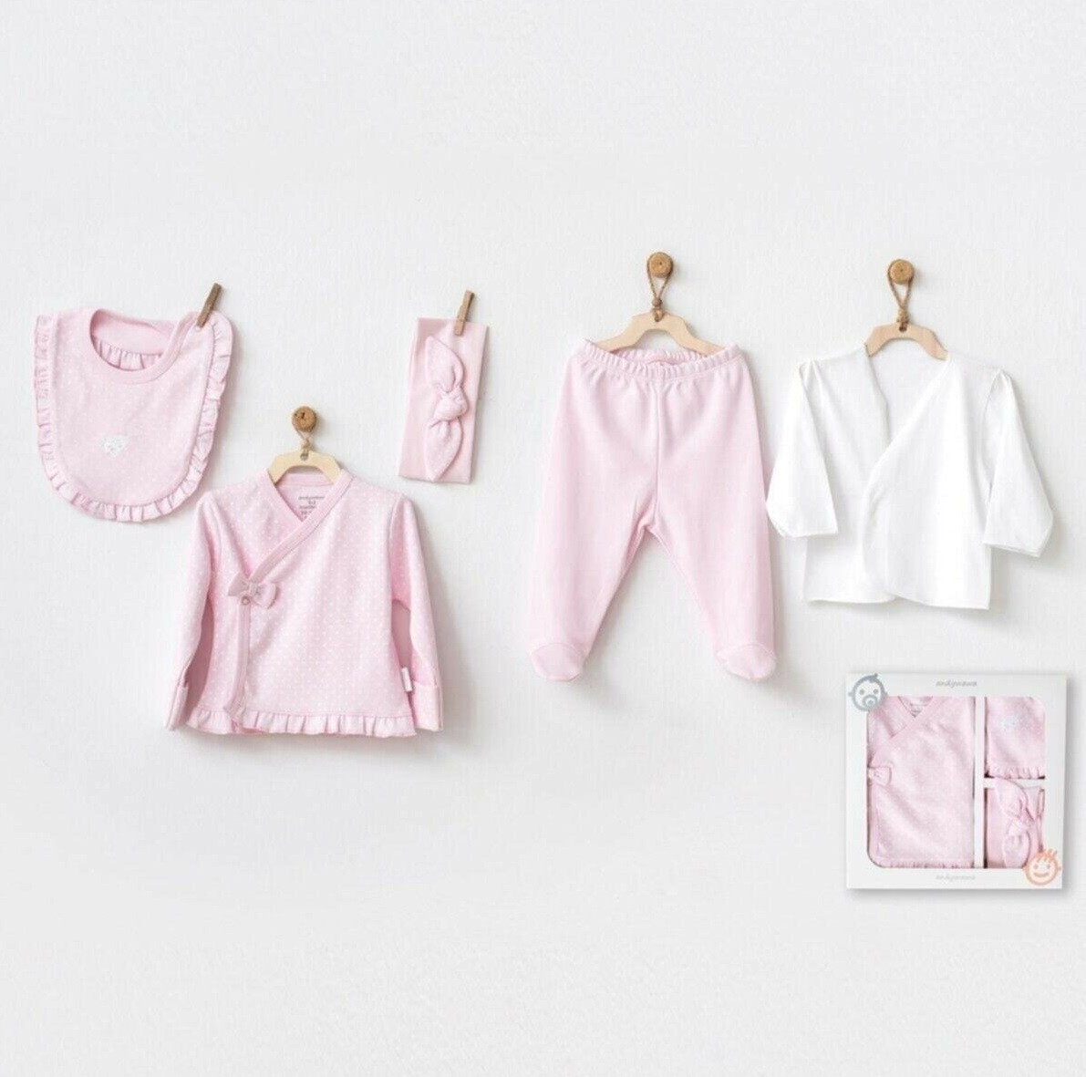 Комплект 5 предметов My Little Bunny Dream розовый