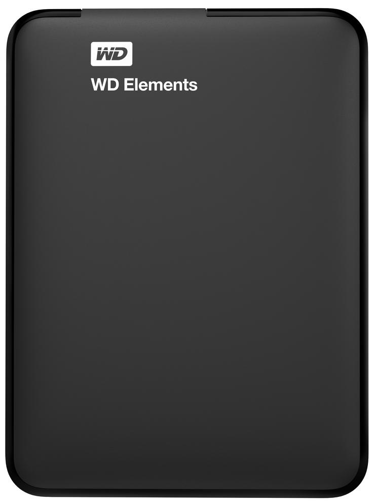 Внешний жесткий диск WD Original USB 3.0 500Gb WDBUZG5000ABK-WESN Elements Portable 2.5" Black