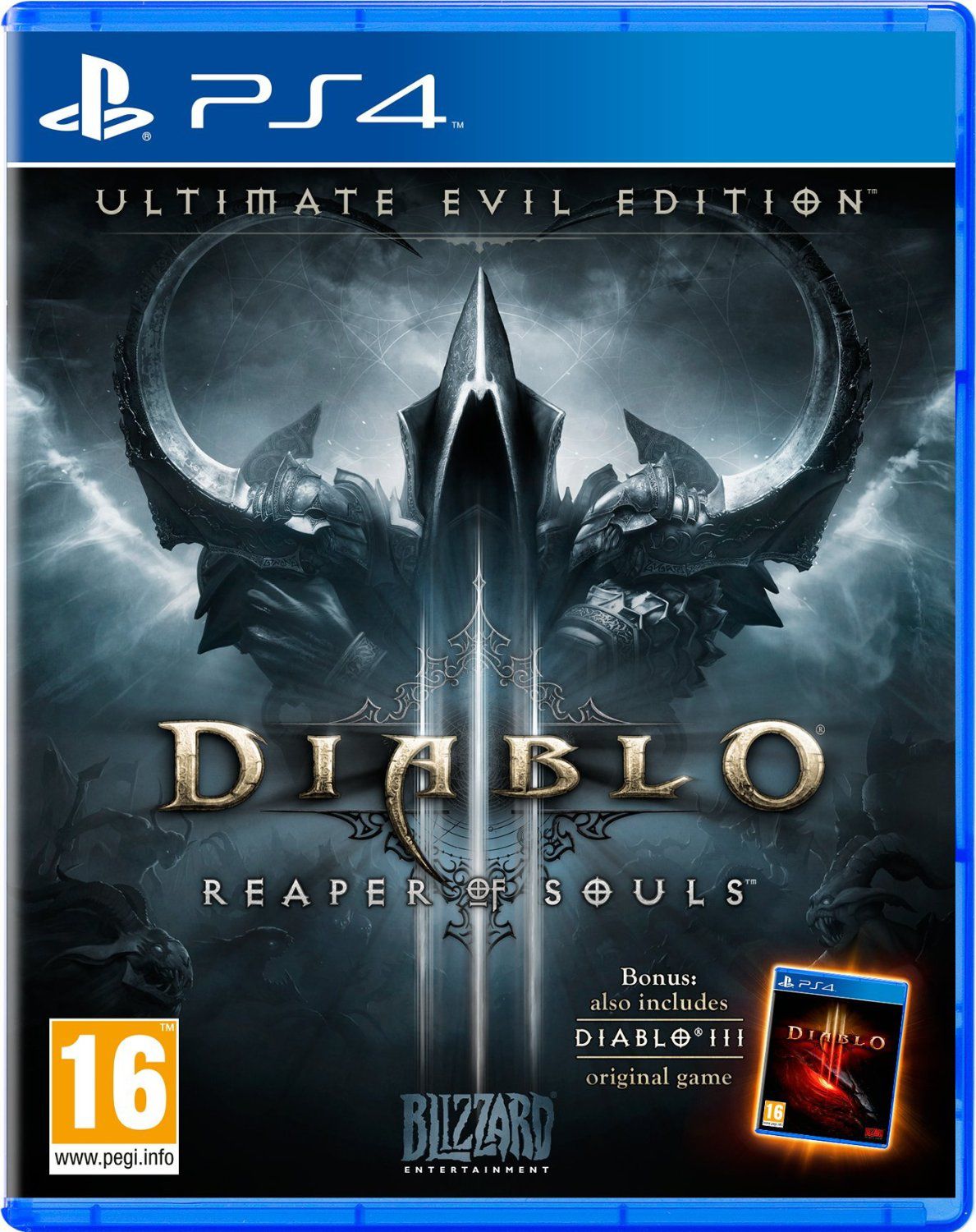 Диск PS4 Diablo 3 Reaper of Souls. Ultimate Evil Edition купить в Махачкале  | Цена на диск ps4 diablo 3 reaper of souls. ultimate evil edition