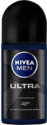NIVEA Дезодорант роликовый мужской Ultra 50 мл/30