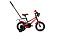 Велосипед Forward Meteor 12 1 скорость 2020-2021 черный-красный