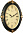 Часы настенные Mirron P2632A ЧБ