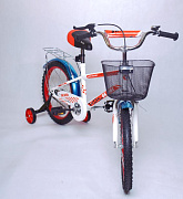 Велосипед двухколесный Dk Bike 18 белый/красный/черный