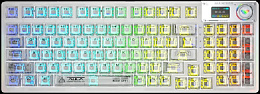 Клавиатура Aula S98 white