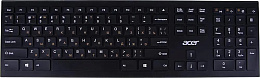 Клавиатура Acer OKR010 black беспроводная