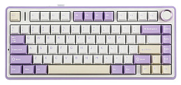 Клавиатура Aula F75 purple-beige-green gray switches