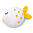 Басик Baby с подушкой - рыбкой