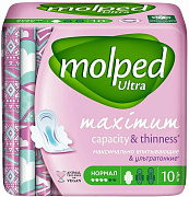 MOLPED Прокладки гигиенические Ultra normal 10 шт/18
