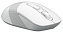 Мышь A4Tech Fstyler FG10 white/grey оптическая (2000dpi) беспроводная USB (4but)