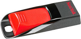 Флеш диск Sandisk 64Gb Cruzer Edge SDCZ51-064G-B35 USB2.0 Black Red