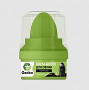 GECKO Крем-блеск черный 60 мл/6