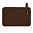 Коврик 49.5*33 см с деревянным логотипом Банные штучки коричневый/1