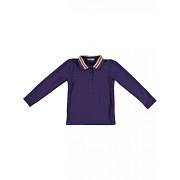 Свитер-поло для девочки 19710 фиолетовый