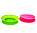 Fissman Набор из 2-х крышек 11 см Розовая и Зеленая силикон AY-7369.DV/12/96
