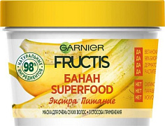 FRUCTIS GARNIER Маска для волос Superfood Банан 390 мл