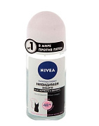 NIVEA Дезодорант роликовый женский Невидимая защита для черного и белого 50 мл/12