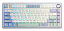 Клавиатура Aula F75 black-dark blue-orange light green switches