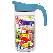 Кувшин 1.5 л амфора бирюзовый/4