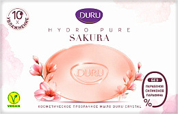 DURU HYDRO PURE Мыло Лепестки Сакуры 106 г/24
