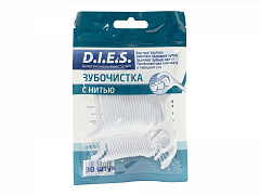 D.I.E.S Зубочистки с нитью 30 шт/200