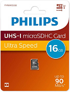 Карта памяти microSDHC PHILIPS High Speed 16Gb Class10