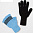 Перчатки для мальчика 16 см голубой