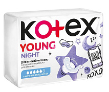 KOTEX Прокладки гигиенические Young Ночные 6 шт/24