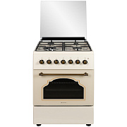 Комбинированная плита Axeldorf FG-061-1 retro beige