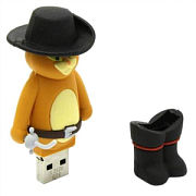 Флеш диск ICONIK Кот в сапогах 8GB USB Drive <USB 2.0>(RB-PUSS-8GB)