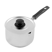Линия Классика Кастрюля 0.75 л пластиковая ручка металлическая крышка/24