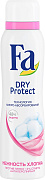 FA Дезодорант спрей Dry Protect Нежность Хлопка Аэрозоль 150 мл/12