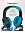 Наушники Defender Scrapper 500 2 м blue black