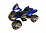 Электроквадроцикл детский Е005КХ синий кожа