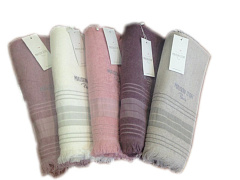 Полотенце для сауны Пештемаль Анастасия розовый 85*150