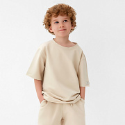 Футболка для мальчика Kaftan 10479707 бежевый