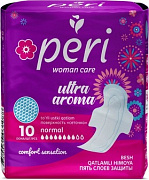 PERI Прокладки гигиенические Ultra Aroma Normal 10 шт/24