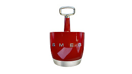 Подставка под приборы Smeg red