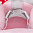 Качалка мягкая Тутси Заюшка серый розовый 680-2020