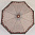 Зонт 47 см Цветочный узор полуавтоматический 3 сложения 8 спиц микс/3