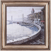 Картина в раме Тонированное с серебром 30*30 см
