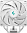 Кулер Deepcool AG400 DIGITAL WH ARGB LGA1700/1200/115X/AM5/AM4/TDP220W/PWM/ARGB/Fan120mm/white/Ret
