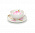 Белый лебедь Чашка чайная с блюдцем 275 мл Весенний р7209