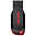 Флеш диск Sandisk 64Gb Cruzer Blade SDCZ50-064G-B35 USB2.0 Black/Red