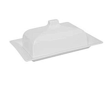 Tudor England Royal White Масленка с крышкой 21*15 см/8