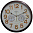 Часы настенные La Minor 96898-2 white