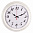 Часы настенные Рубин Классика круг 3527-003 35 см белый патина