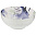 Aquarelle Салатник-тарелка суповая 16 см голубой/32